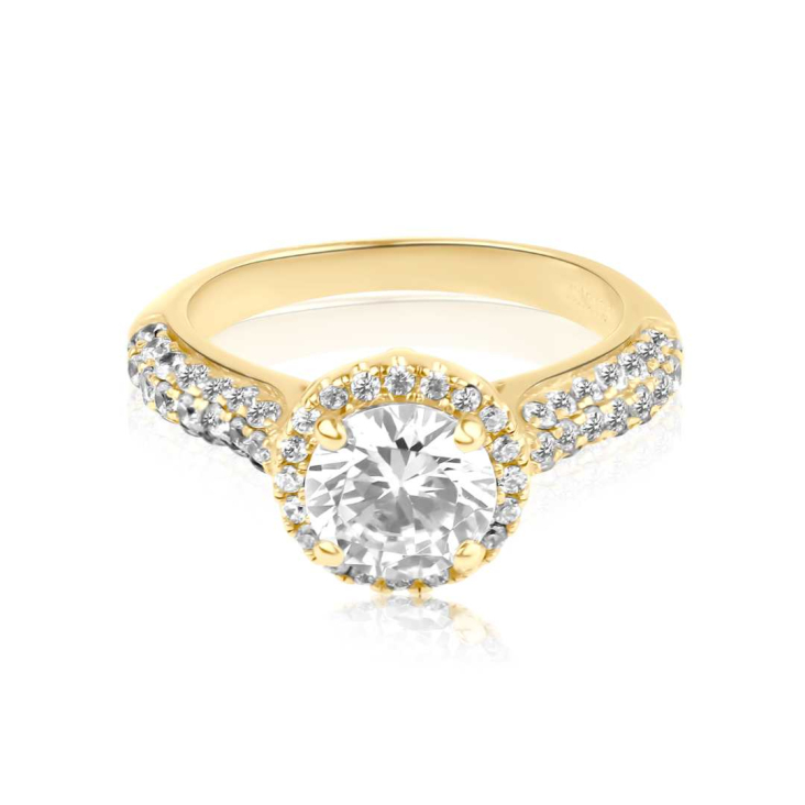 Margueritte Excellence Plaqué Or 18K 3Mic