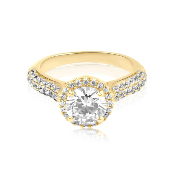 Margueritte Excellence Plaqué Or 18K 3Mic