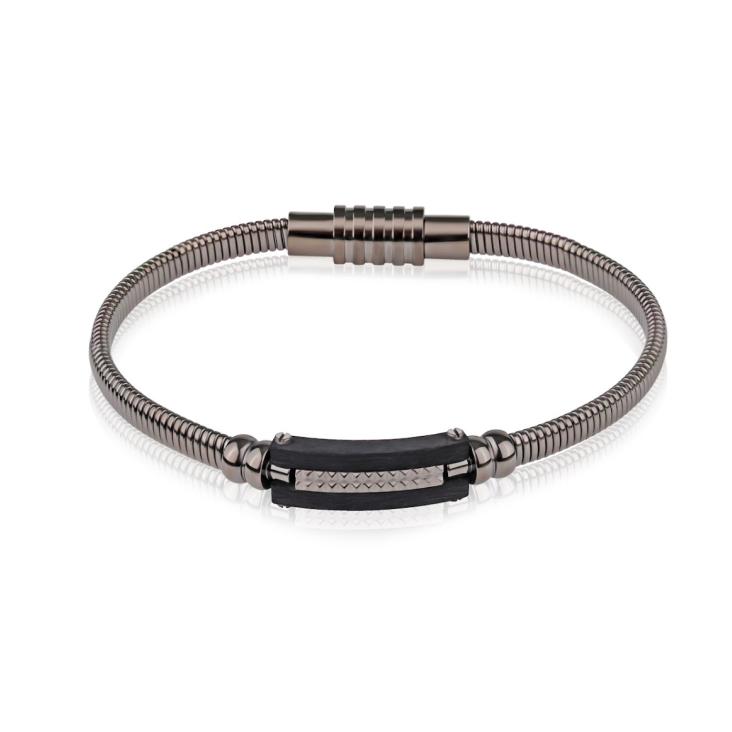 Bracelet Excellence Acier 316L & carbone