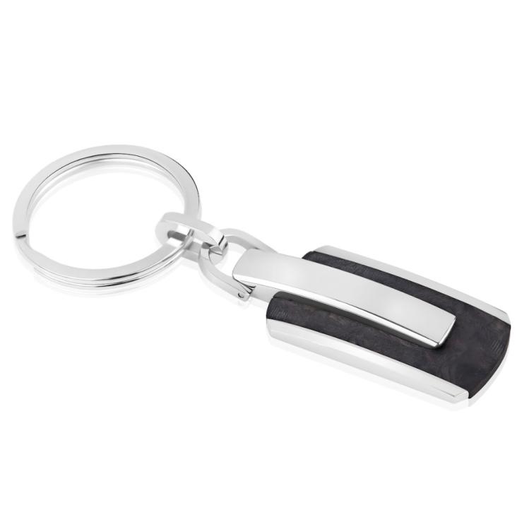 Porte-clés Excellence Acier 316L & carbone