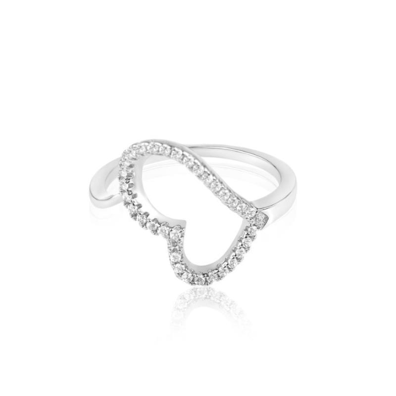Bague Coeur Excellence Argent 925 RH
