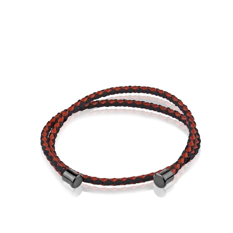 Cuir marron F 3mm DB Excellence Caméléon Acier 316L W