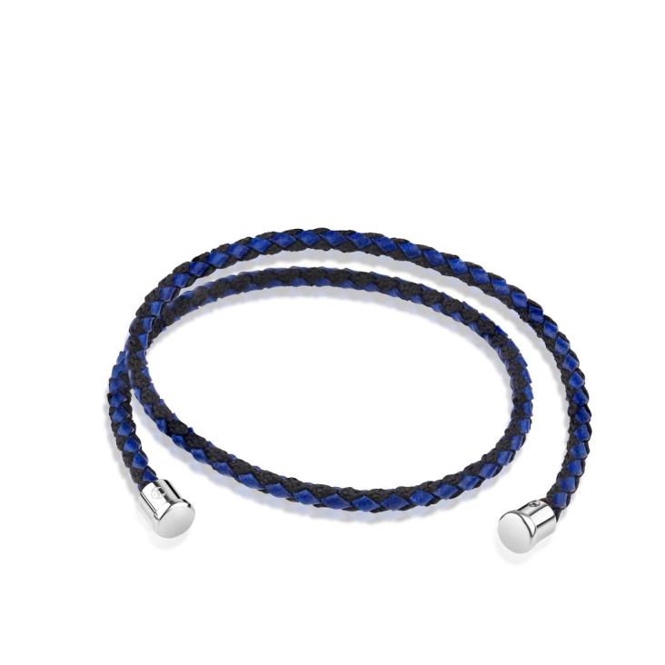 Cuir bleu 3mm DB Excellence Caméléon Acier 316L W