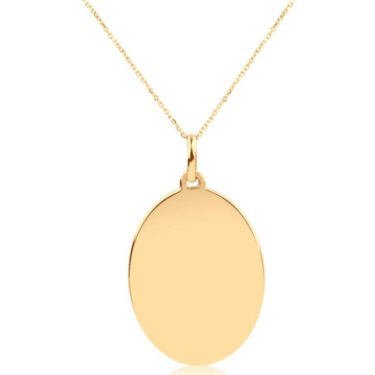 Pendentif Excellence Plaqué Or 18K 3Mic