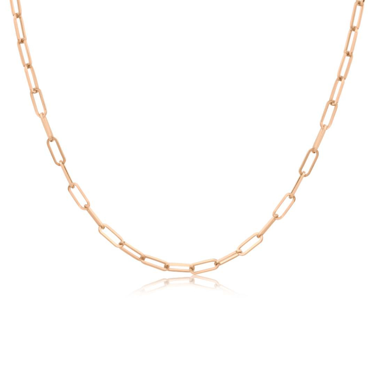 Chaîne Forçat Excellence Argent 925 R.Gold