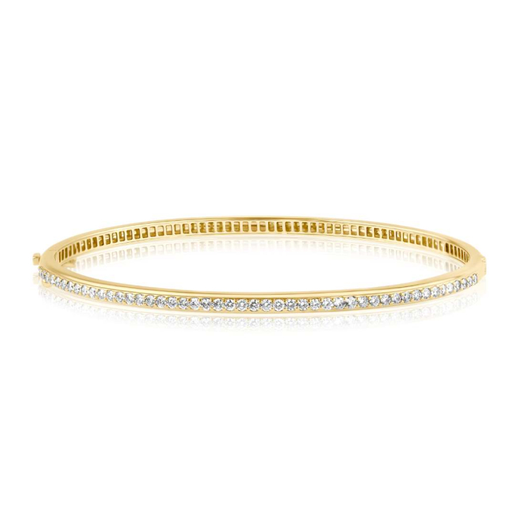 Bracelet Excellence Or jaune 750/1000 & Diamants