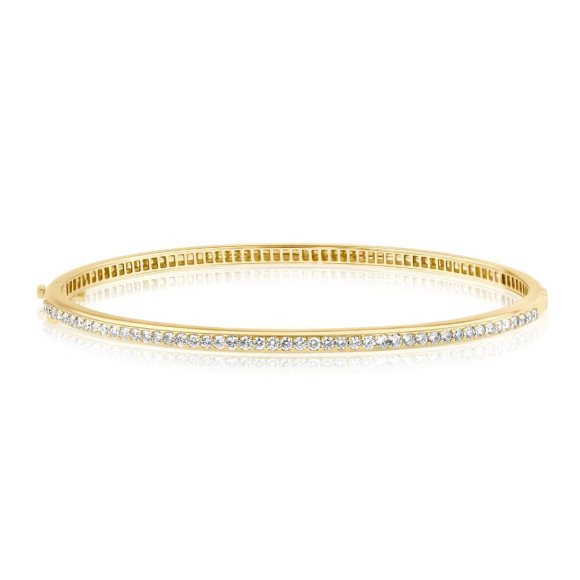 Bracelet Excellence Or jaune 750/1000 & Diamants