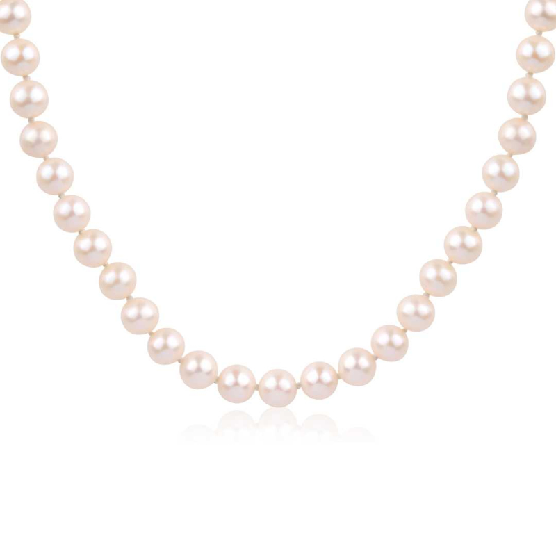 Collier Excellence Perles D'eau Douce & Or 18K 750/1000