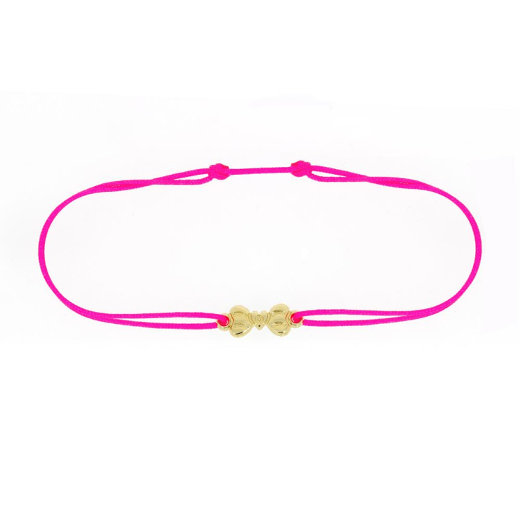 Bracelet Noeud Excellence Plaqué Or 18K 3Mic